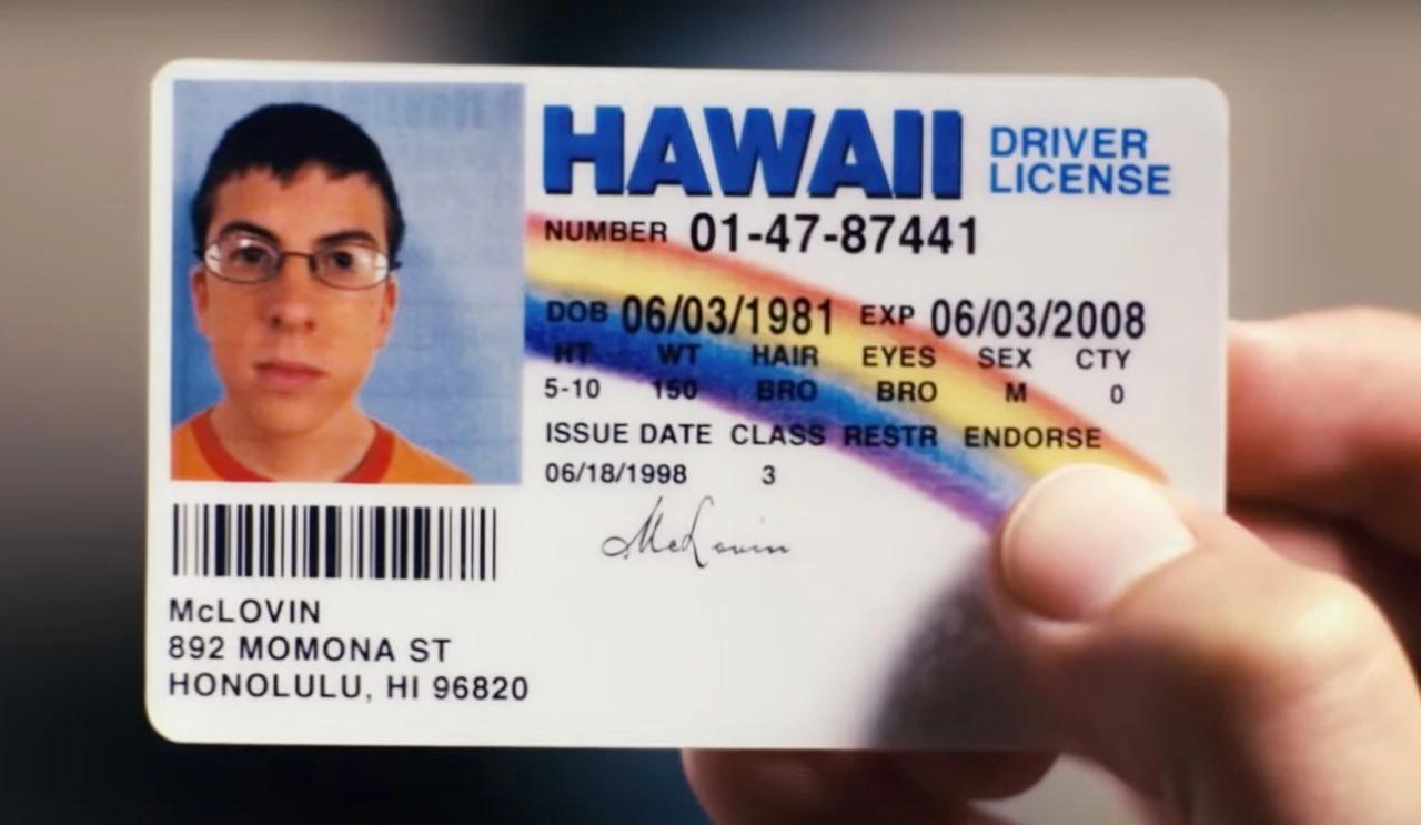 McLovin's Führerschein